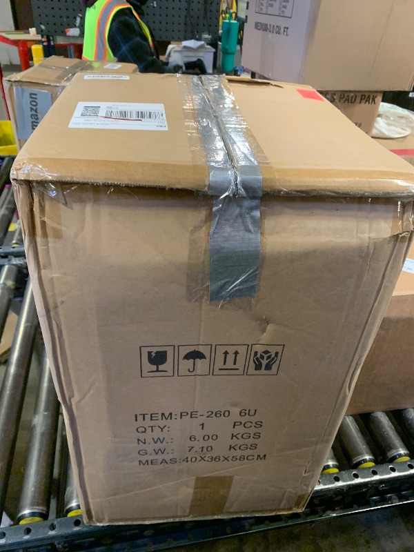 Photo 1 of Pro-Audio PA DJ Flight Road Travel Mount - 6U Rack Case, Waterproof Hard Case with Customized Foam, Wireless Mic System Storage/Amp/Effect/Mixer