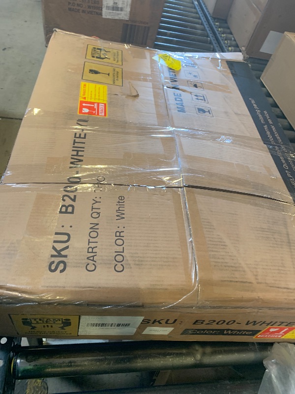 Photo 1 of COMHOMA Makeup Vanity Desk with Mirror and Lights, Vanity Table and Chair Set with 5 Drawers and Charging Station, Bedroom Dresser LED Mirror Stepless Dimmable & 3 Color Modes Adjustable, Pearl White