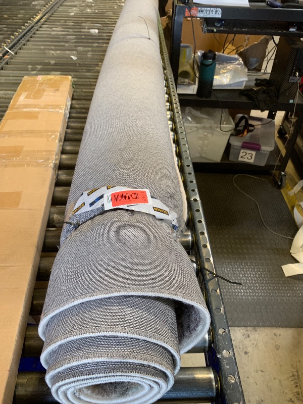 Photo 1 of Loloi Margot Collection MAT-03 Ocean/Spice 7'-6" x 9'-6" Area Rug feat. CloudPile, No-Shed Easy Clean Large Patterned Area Rug for Living Room, Bedroom, Dining Area