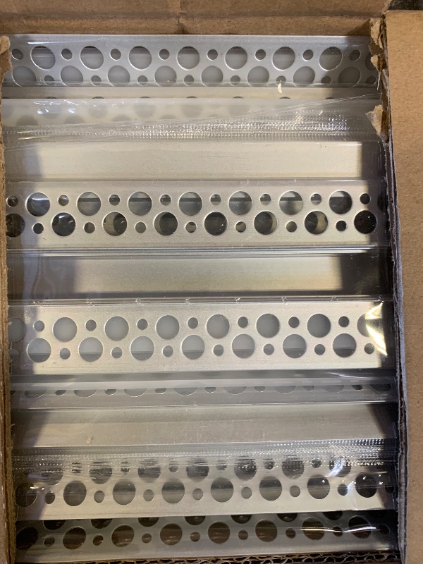 Photo 1 of Glooglitter 10 Pack 6.6ft/ 2 Meter Plaster-in LED Channel Trimless Diffuser Channel Recessed Drywall Aluminum LED Profile with End Caps for Wall Drywall Ceiling (0.49 Inch Wide)