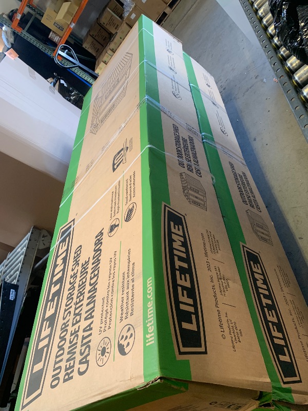 Photo 1 of --FACTORY SEALED-- LIFETIME 8 x 5 Ft. Modern Outdoor Storage Shed --FACTORY SEALED--