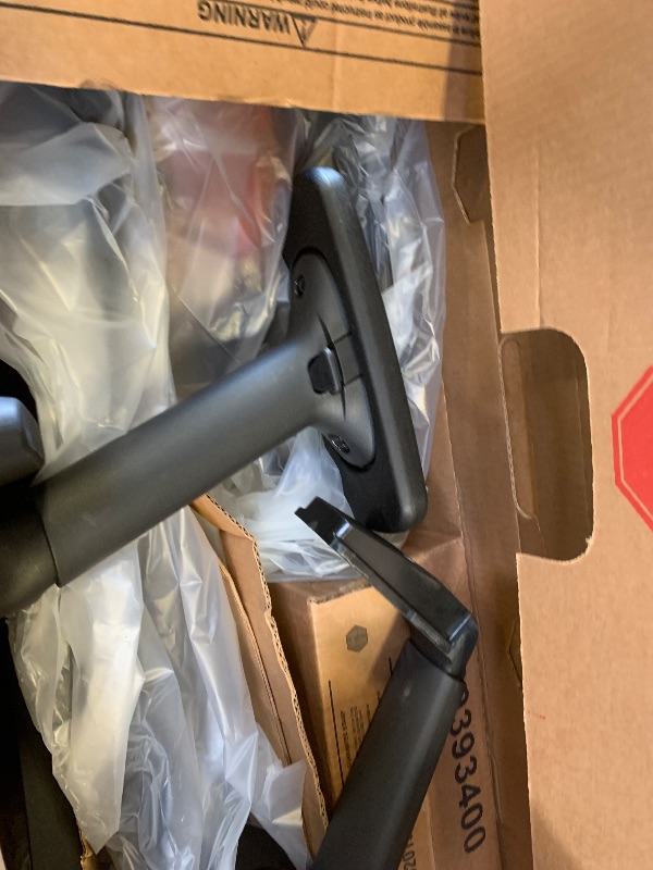 Photo 1 of HON Ignition 2.0 Mid Back Task Chair, Advanced Synchro-Tilt Control, Office Chair with Lumbar Support, Height and Width Adjustable Arms, Black Frame, Black