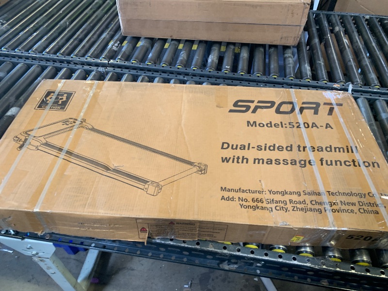 Photo 1 of FUNRAY Versatile Walking Pad Treadmill with Incline - Dual-Sided Under Desk Treadmill with Foot Massage,2 in 1 Walking Pad for Home/Office, Portable Compact Treadmills with 330LBS Weight Capacity