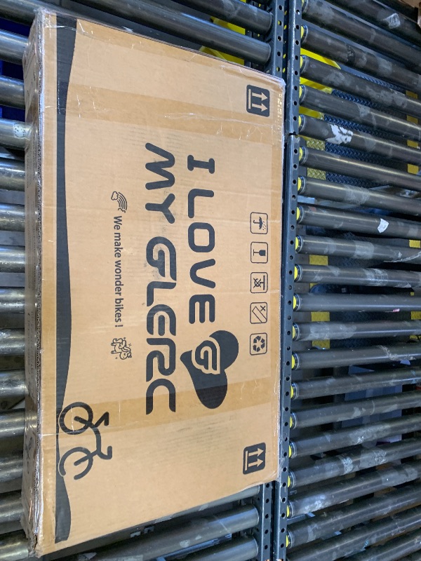 Photo 1 of --FACTORY SEALED-- Glerc Kids Bike for Ages 1-4 Years Old, 12 Inch BMX Style Kids Bicycle with Training Wheels, Boys Bike for Children and Toddler, Black --FACTORY SEALED--