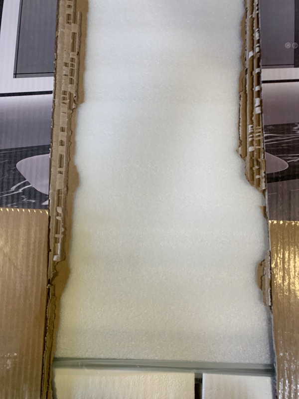 Photo 1 of Amorho 60" X36" LED Bathroom Mirror with Black Frame, Front Light and Backlit(Controlled Separately), Stepless Dimmable, Anti-Fog, Shatter-Proof, 3 Colors, Memory