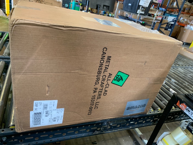 Photo 1 of All-Clad Copper Core 5 Ply Stainless Steel Cookware Set 15 Piece, Oven Broiler Safe 600F, Cookware, Stockpot, Pots and Pans Set, Silver