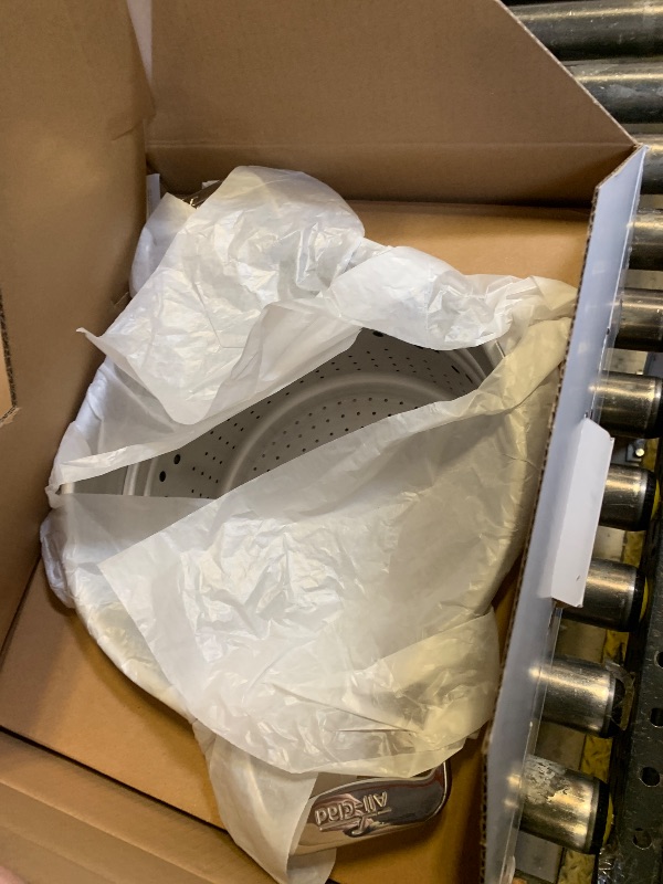 Photo 1 of All-Clad Copper Core 5 Ply Stainless Steel Cookware Set 15 Piece, Oven Broiler Safe 600F, Cookware, Stockpot, Pots and Pans Set, Silver