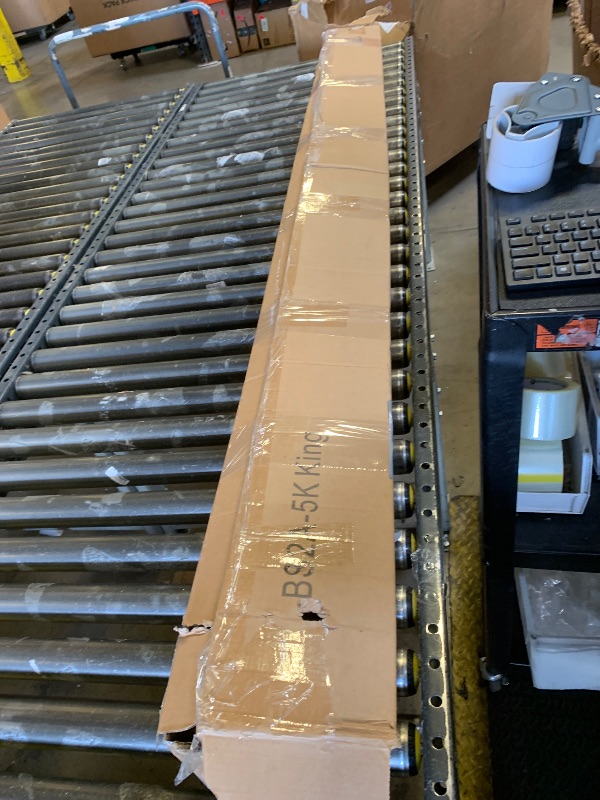 Photo 1 of Maenizi King Size Box Spring 2 Inch Low Profile, Heavy Duty Metal Box Spring Bed Base Bunkie Board, Mattress Foundation, Easy Assembly, Noise Free, Black