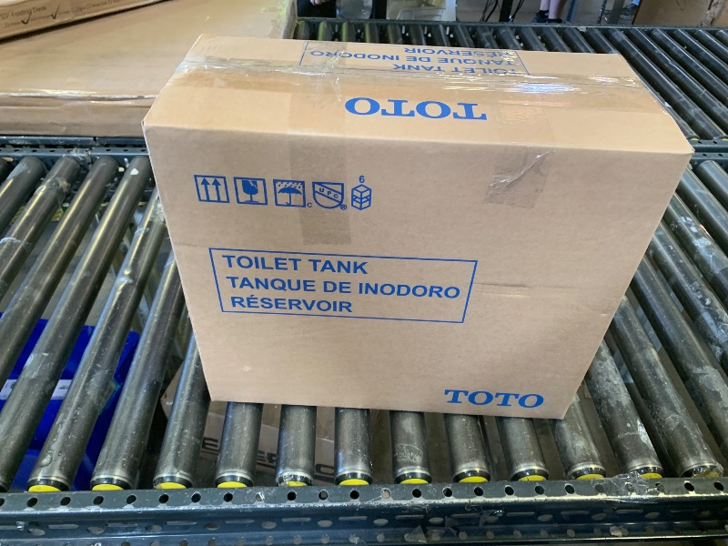 Photo 1 of TOTO Drake 1.28 GPF Toilet Tank with WASHLET+ Auto Flush Compatibility, Cotton White - ST776EA#01