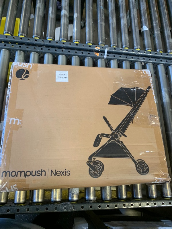 Photo 1 of Mompush Nexis Carbon Travel Stroller, Ultra-Lightweight 11.5 lbs, Compact & Airplane Carry-On Approved, One-Second Auto-Fold, One-Hand Full Recline, from Birth to 50 lbs, JPMA Certified