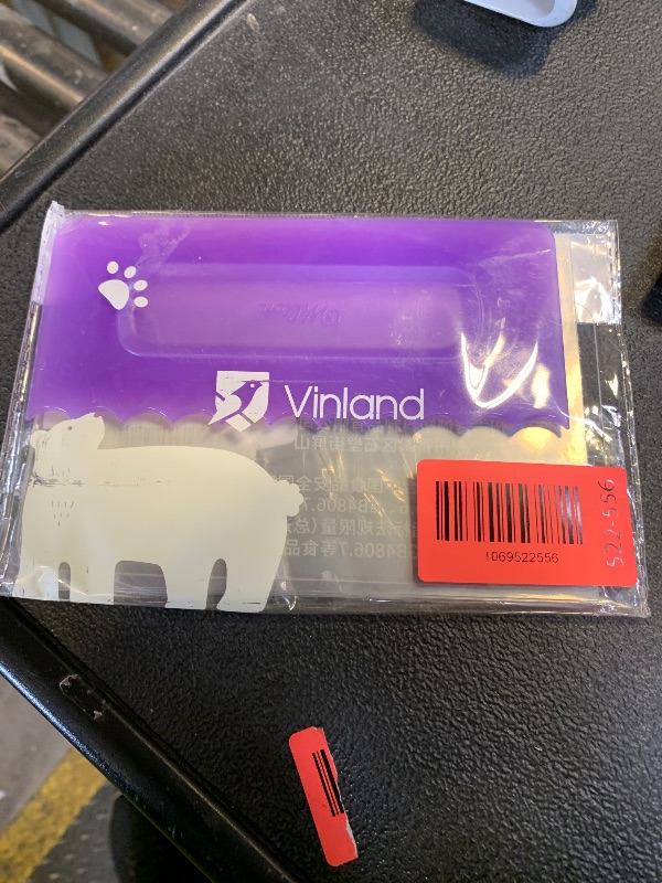 Photo 1 of 1 Pcs Cake Smoother Scraper, Cake Decorating Supplies, Food-Grade Transparent Flexible PE Plastic Cake Scraper? - Designed for bread and cake decoration (4 pcs Scrapers Included, Non-Installable)