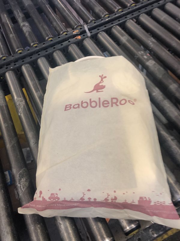 Photo 1 of BabbleRoo Diaper Bag Backpack, Spacious & Stylish Nappy Organizer, Eggshell White, 1 pc