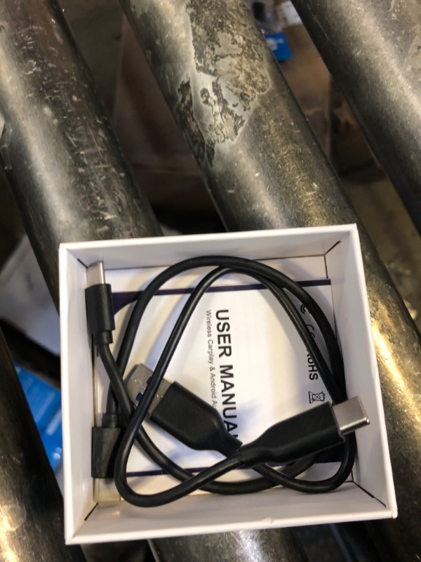 Photo 1 of Wireless CarPlay Adapter for Convert Wired to Wireless Car Play Adapter Fast Stable Connection 2025 Upgrade Ai Box Car Play Support Netflix, YouTube, TF Card Plug Connection, Cars from 2015 & iOS 10+