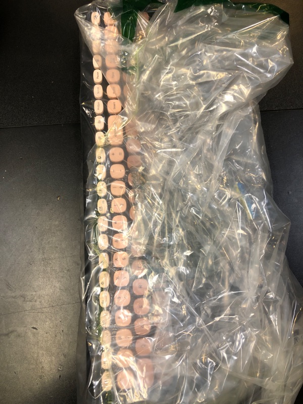 Photo 1 of HotFox Wireless Keyboard and Mouse Combo, Full-Size Retro Typewriter Keyboard with Round Keycaps, Ergonomic Design for Windows PC, Home and Office Use -Red