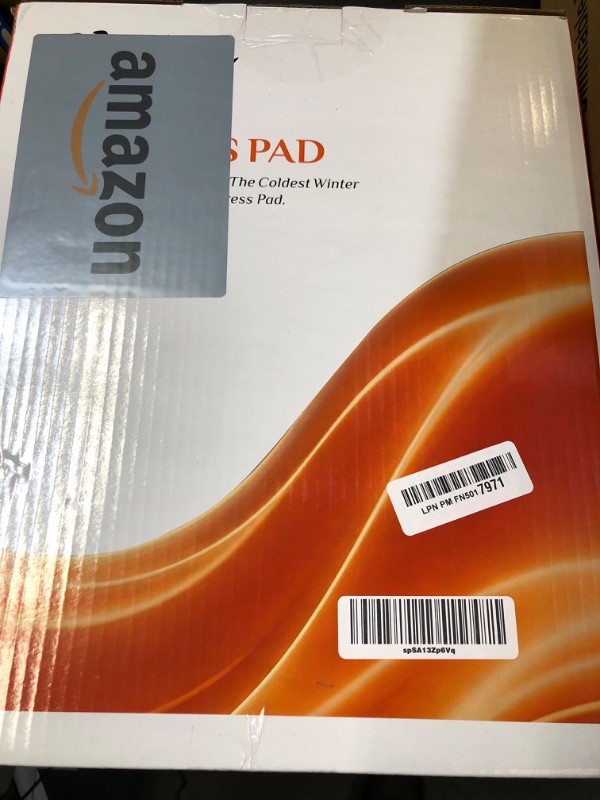 Photo 1 of Heated Mattress Pad Queen Size,Dual Controller Electric Mattress Pad with Preheat Functions,Bed Warmer with 12 Heat Settings & 1-12 Hours Auto Shut Off,Machine Washable(60"x80",White)