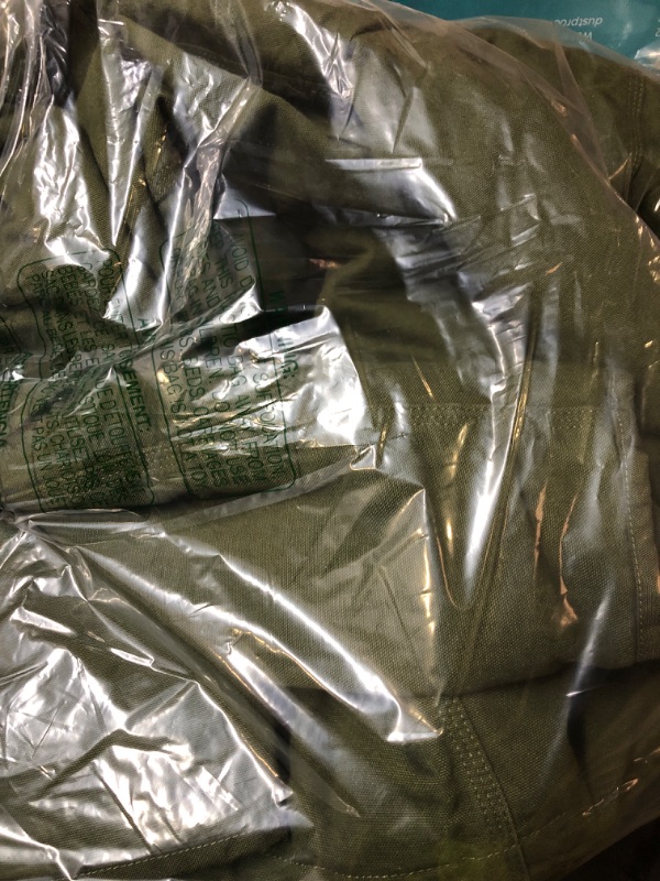 Photo 1 of Carhartt womens Loose Fit Washed Duck Sherpa Lined Jacket Work Utility Outerwear, Basil, Small US