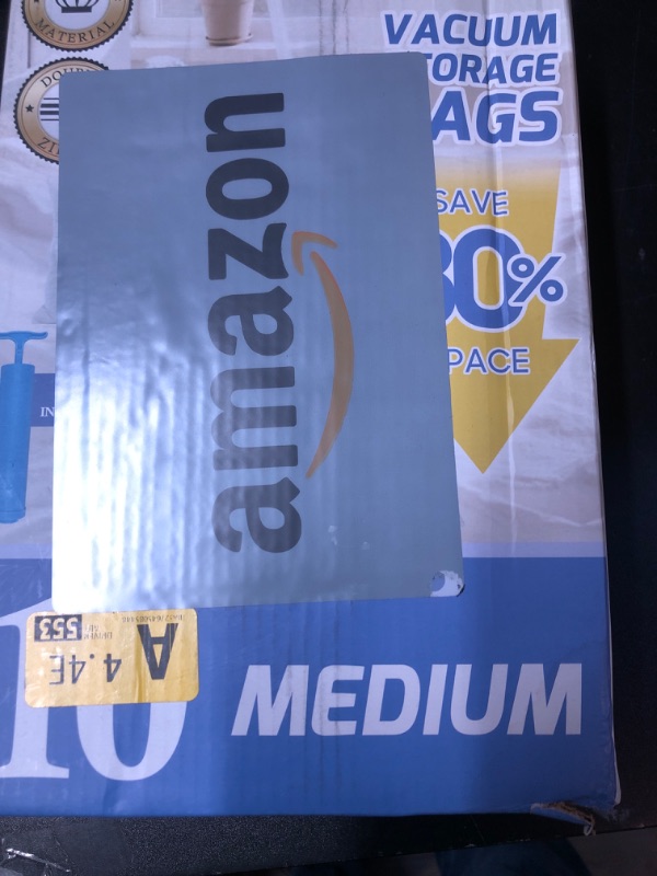 Photo 1 of 10 Pack Medium Vacuum Storage Bags with Hand Pump, 80% Storage Space Saving, Sturdy Leak-Free Space Saver Vacuum Seal Bags for Clothing, Vacuum Compression Bags for Travel Lugggage