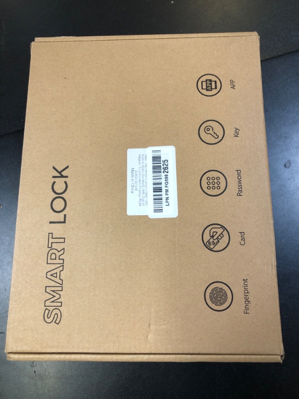 Photo 1 of HeavenBird Smart Door Lock Built-in Video Doorbell, WiFi, Digital Keypad, Touchscreen Display - Smart Deadbolt Lock for Home, Black