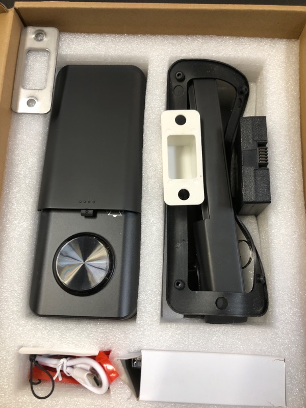 Photo 1 of HeavenBird Smart Door Lock Built-in Video Doorbell, WiFi, Digital Keypad, Touchscreen Display - Smart Deadbolt Lock for Home, Black