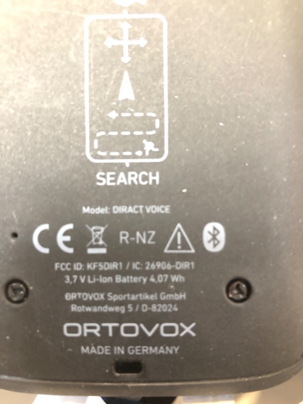 Photo 1 of Ortovox Diract Voice Avalanche Transceiver