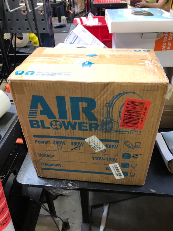 Photo 1 of CooTentler Bounce House Blower for Inflatables, 480W 0.64HP Powerful & Portable Fan Pump for Inflatable Bouncy Castle, Jumper, Bubble House, Water Slide