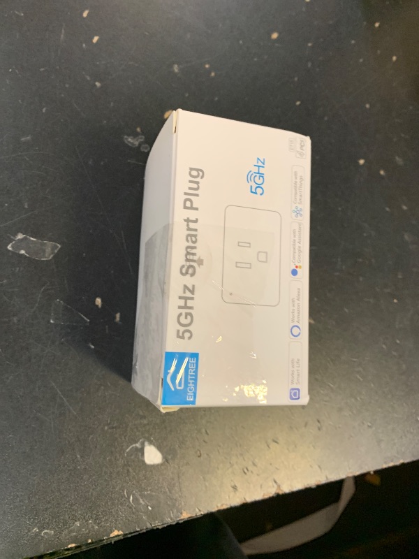 Photo 1 of EIGHTREE Mini Smart Plug 5GHz Wi-Fi Compatible 15A, Smart Plugs That Work with Alexa & Google Home & SmartThings, Energy Monitor, Remote Control, Timer & Schedule, Wi-Fi Plugs