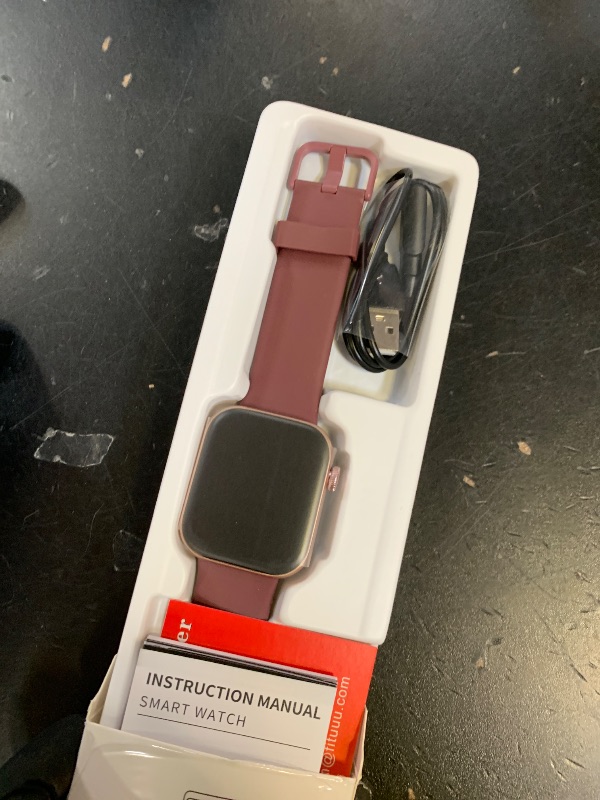 Photo 1 of Smart Watch for Men Women Answer/Make Call, 1.85" Smartwatch, Fitness Watch with Heart Rate Blood Pressure Sleep Monitor, 140+Sports, IP68 Waterproof Step Counter Watch Compatible with Android IOS