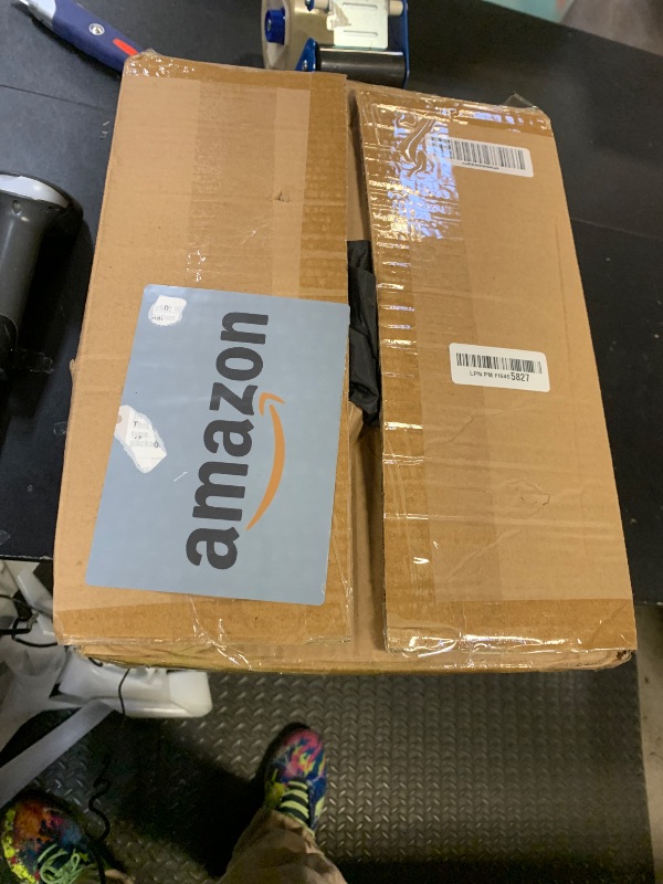 Photo 1 of 12 FT Giant Christmas Inflatable Santa Claus Outdoor Yard Decor with LED Lights and Metal Stakes - Blow Up Holiday Lawn and Garden Decoration- Perfect for Festive Home Display