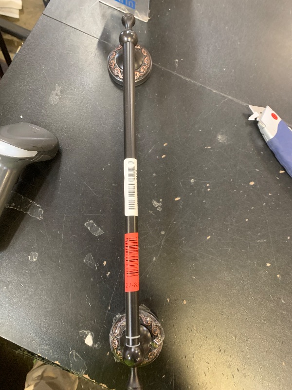 Photo 1 of Towel Racks for Bathroom, NEWRAIN Adjustable Retractable 16-29 Inches Brass Towel Bar, Oil Rubbed Bronze Wall Mounted Towel Holder, Towel Rod for Kitchen