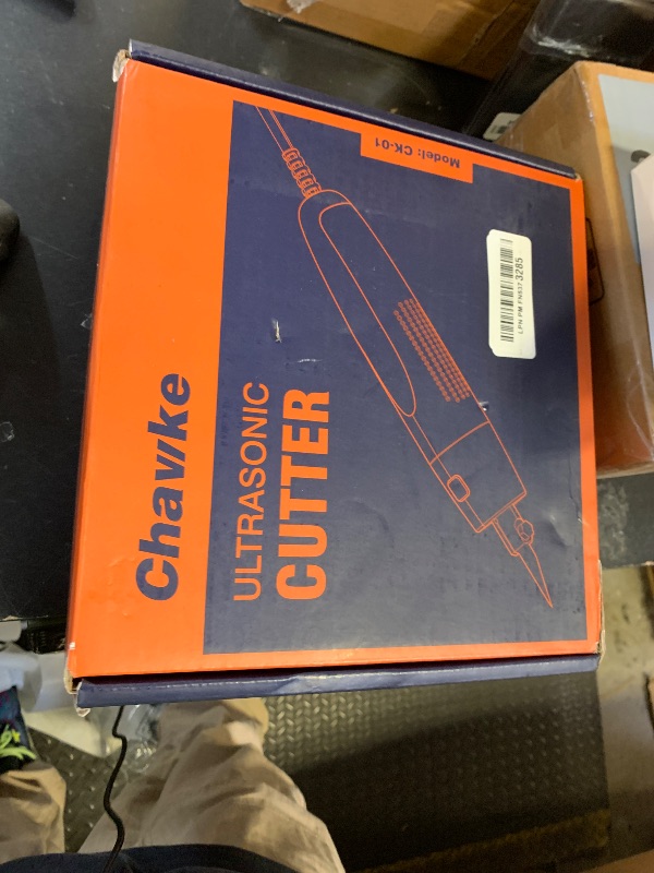 Photo 1 of Chawke Profession 65W Ultrasonic Cutter Knife 40kHz Vibration Cutting 3D Print Resin, Dental Model Plastic, Car Modification Carbon fiber Acrylic Trimming Deburr DIY Power-driven Tools (Pro Version)