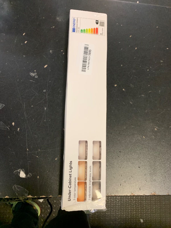 Photo 1 of Rihvy Under Cabinet Lighting 12 Inches Rechargeable Motion Sensor Light Indoor, 3 Color Dimmable Closet Light Battery Operated, USB Stick on LED Magnetic Under Counter Lights for Kitchen Stair, 3Packs