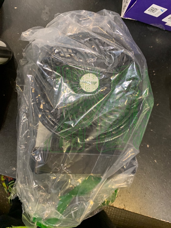 Photo 1 of 10000mAh Battery Operated Camping Fan with LED Light-7 inch USB Fan with Hanging Hook for Tent Car RV Hurricane Emergency Outage