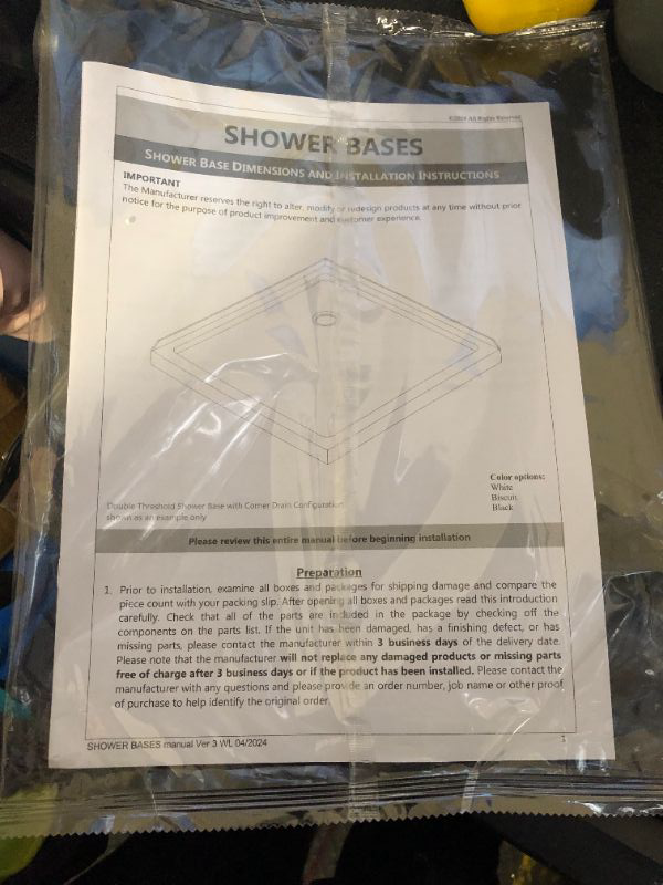 Photo 4 of Shower Floor - White