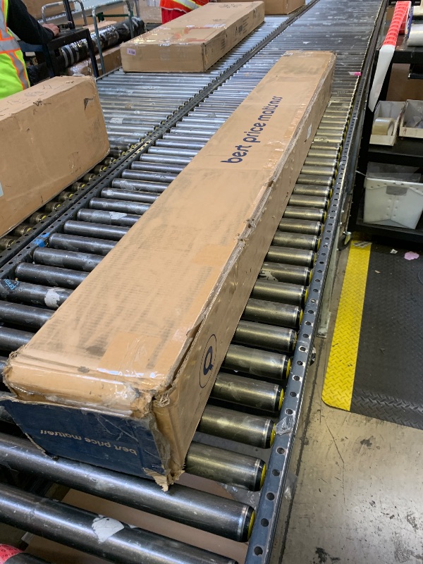 Photo 1 of Mellow Naturalista Grand - 12 Inch Solid Wood Platform Bed with Wooden Slats - No Box Spring Needed - Queen (Natural Pine)