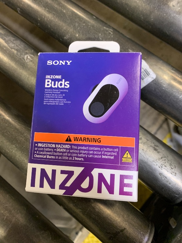 Photo 1 of Sony Inzone s Wireless Gaming Earbuds, Perfect for PlayStation® 5, for PC/PS5/Switch/Mobile, 48Hr Battery with Case, Noise Canceling, 360 Spatial Sound, 2.4GHz USB-C Dongle, WF-G700N White