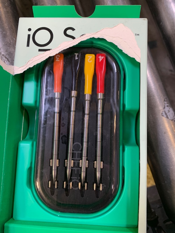 Photo 1 of CHEF iQ Sense | Smart Wireless Meat Thermometer | 4 Ultra-Thin Probes | WiFi Unlimited Range | 1000°F Heat Safe | 5 Sensors | BBQ, Grill, Oven, Smoker, Air Fryer | Gen3