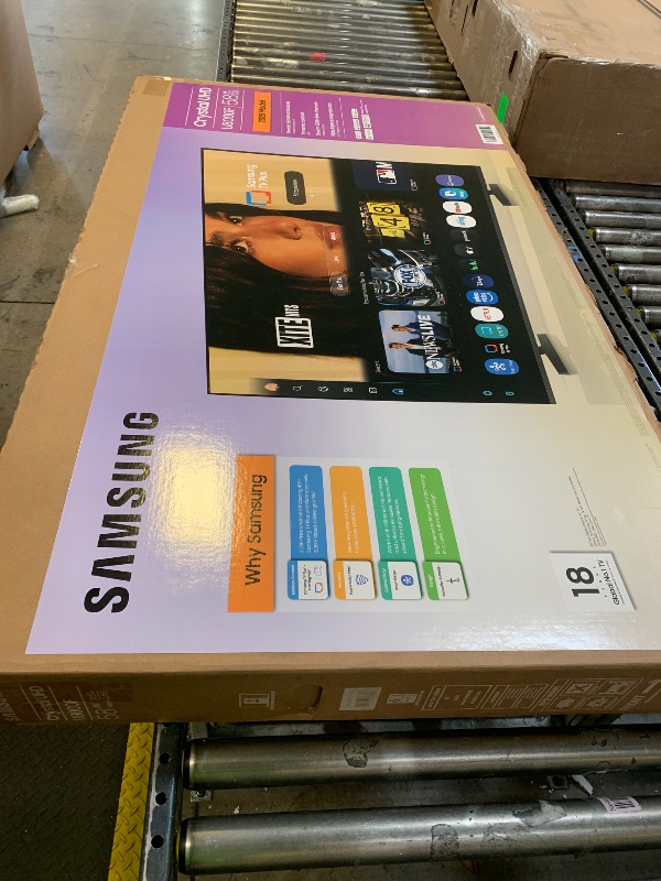 Photo 1 of Samsung 58-Inch Class Crystal UHD U8000F 4K Smart TV (2025 Model) Endless Free Content, Crystal Processor 4K, MetalStream Design, Knox Security, Alexa Built-in