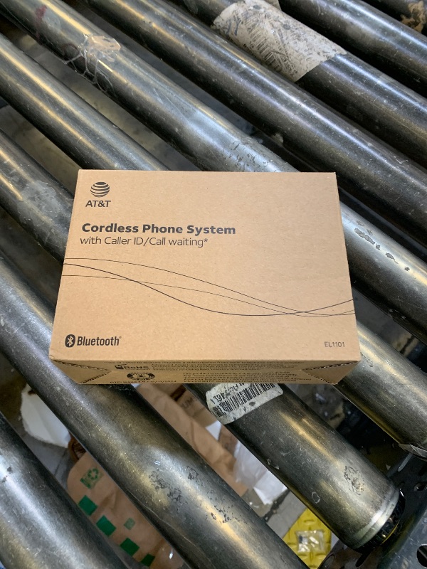 Photo 1 of AT&T Landline Home Phone with LCD Display, Lighted Keypad, Caller ID/Call Waiting, Cordless Phone DECT 6.0 Full-Duplex Handset Speakerphone, ECO Mode, Voicemail Waiting Indication, Quiet Mode: EL1101