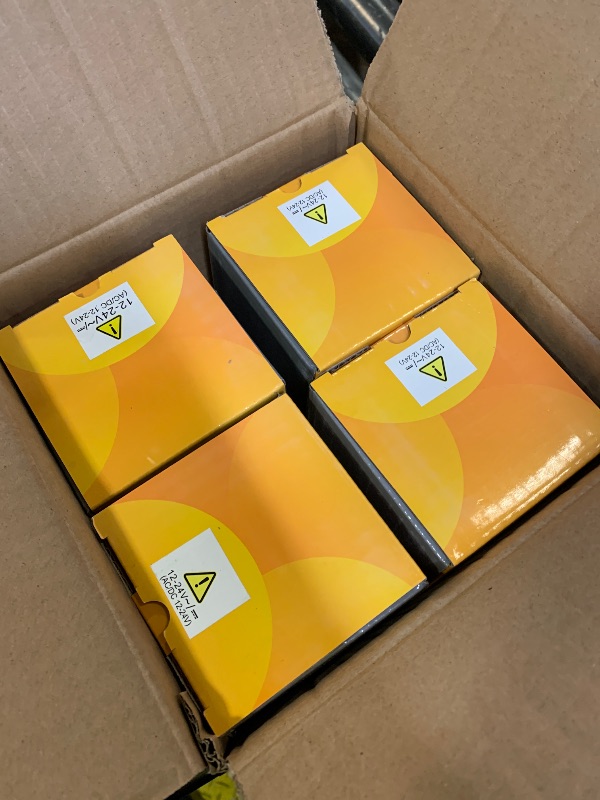 Photo 1 of Tootok LED Well Lights Outdoor In Ground Lighting Low Voltage Landscape Lighting,2W AC/DC 12V 24V Driveway Lights Warm White Waterproof IP68 Aluminium Single Side Lighting,4PACKS