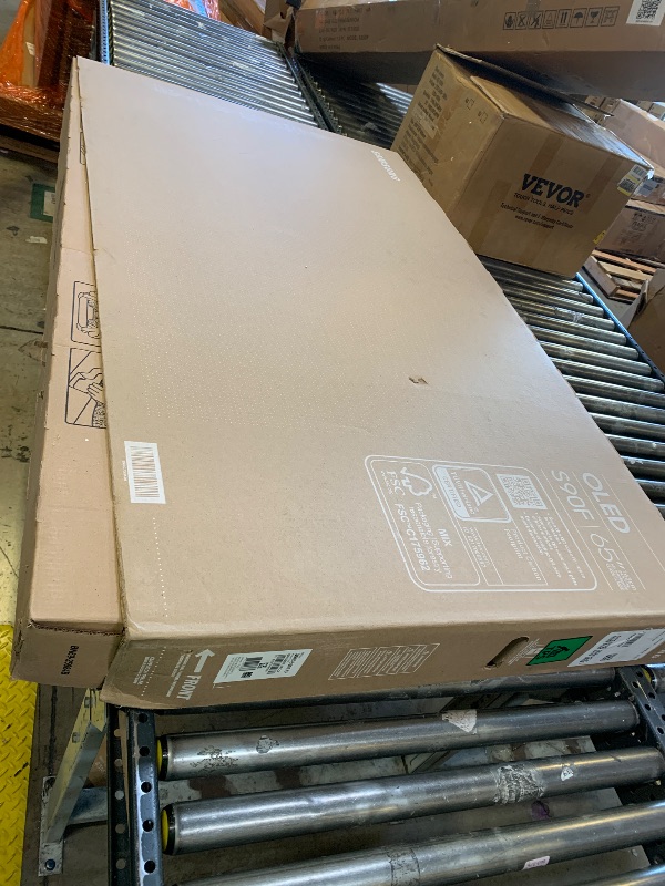 Photo 1 of Samsung 65-Inch Class OLED S90F 4K Smart TV (2025 Model) NQ4 AI Gen3 Processor, 4K AI Upscaling Pro, OLED HDR +, Motion Xcelerator 144Hz, Samsung Vision AI, Alexa Built-in