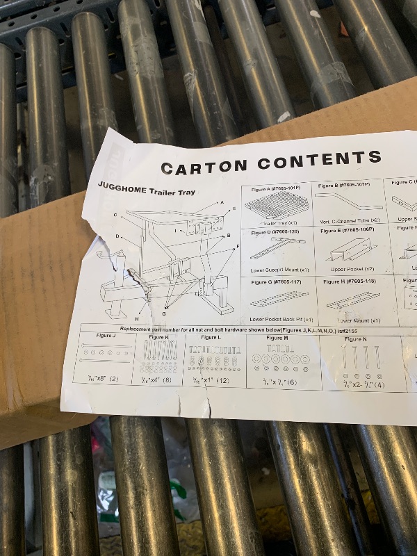 Photo 1 of trailer tray