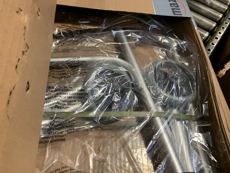 Photo 1 of Drive Medical Deluxe Two Button Folding Walker with 5" Wheels