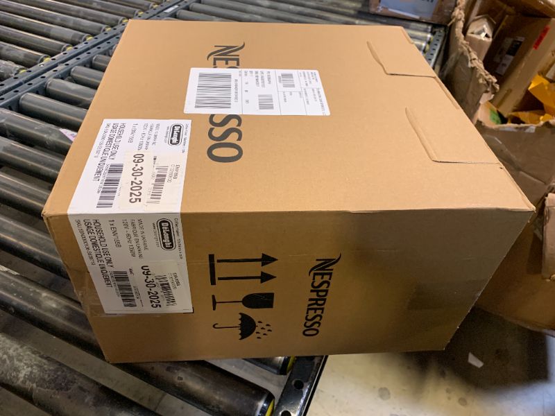 Photo 1 of Nespresso VertuoPlus Deluxe Coffee and Espresso Machine by De'Longhi, 37 Oz, Black