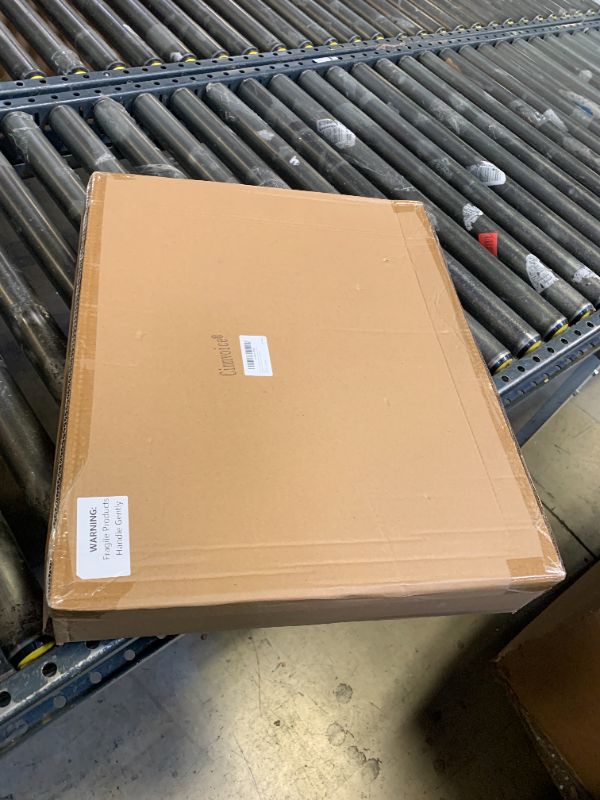 Photo 1 of Cinnvoice Shadow Box Frame 16x20 Deep Large Shadow Box Display Case with Beads Door and Glass Window, Christmas Wood Memory Case for Keepsakes Pictures Medals Photos Tickets Memorial Items (White)