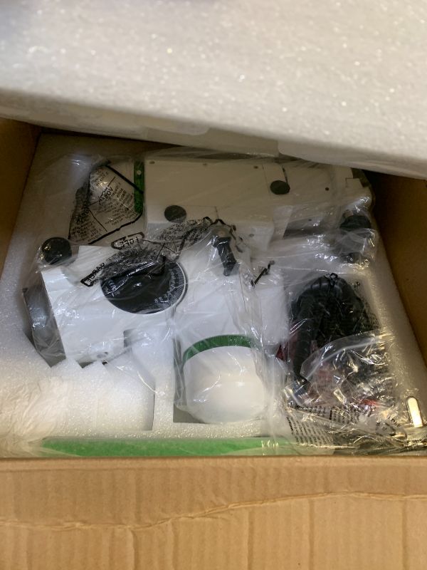 Photo 1 of Sky-Watcher HEQ5 – Fully Computerized GoTo German Equatorial Telescope Mount – Motorized Astrophotography Mount with 42,000 Object Database,White