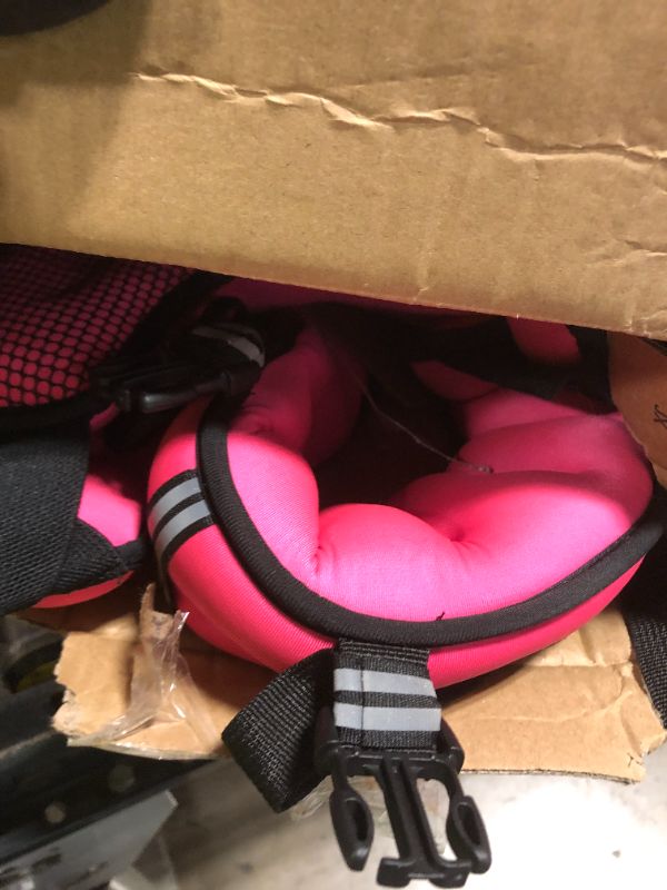 Photo 1 of 20Lb Pink Weighted Vest with Two Adjustment Straps for Men Women, Weight Vest with Reflective Stripes for Workout, Strength Training, Running, Fitness, Muscle Building, Weight Loss, Weightlifting