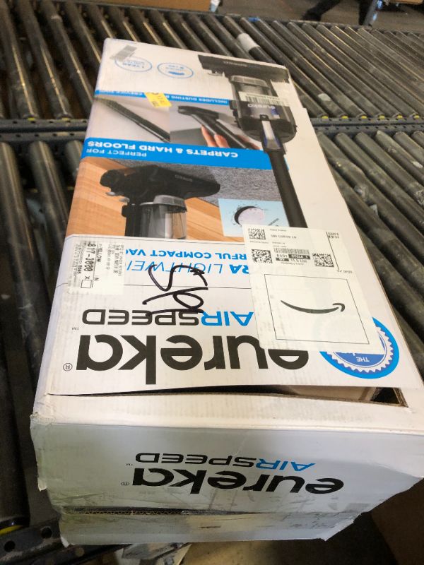 Photo 1 of Eureka NEU10AE5 Powerful Bagless Upright Vacuum Cleaner Carpet and Floor, AirSpeed Ultra-Lightweight Vacuum Cleaner, w/ Replacement Filter, Blue