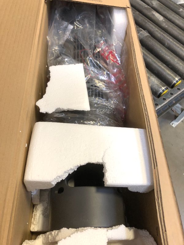 Photo 1 of **SELLING FOR PARTS--CHECK CLERK NOTES--**PELONIS 30” Ceramic Tower Space Heater with Adjustable Thermostat for Large Room, 75° Oscillation, Remote Control & 12H Timer, Tip-Over Switch & Overheating Protection, 1500W, PHF15RSAPH30, Black