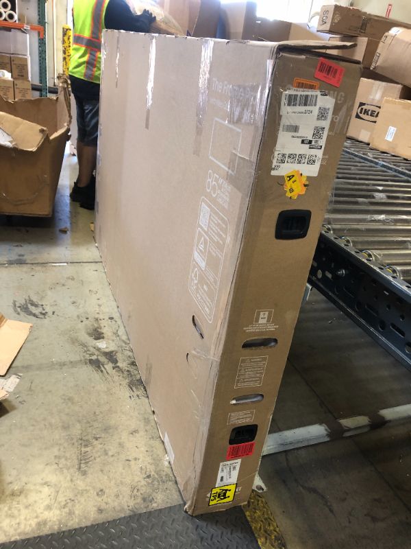 Photo 1 of Samsung 85-Inch Class The Frame Pro LS03FW 4K Neo QLED Mini LED Smart TV (2025 Model) Slim Fit Wall Mount Modern Frame Design with Wireless One Connect, NQ4 AI Gen3 Processor, Art Mode, Alexa Built-in