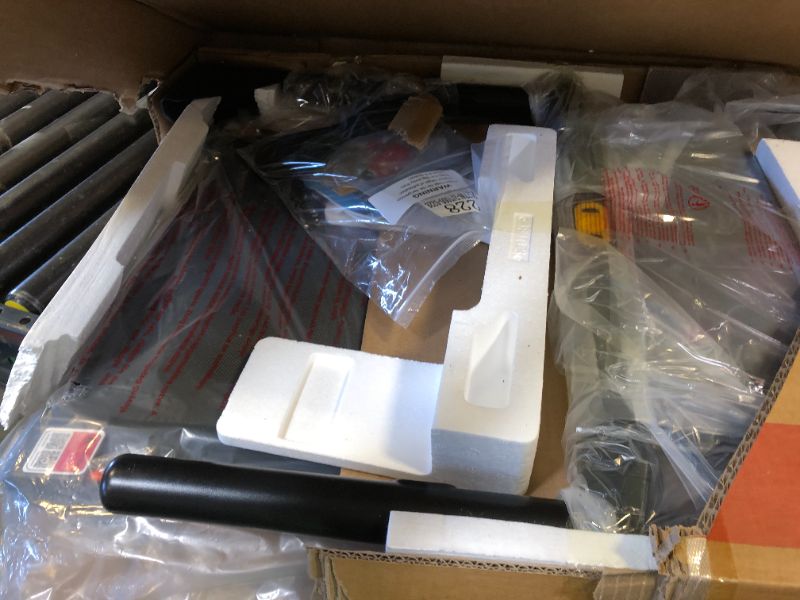 Photo 1 of Hccsport Treadmill with Home, Foldable Treadmill with Incline, Removable Desk Workstation 3.0 HP 3 in 1 Compact Folding Small Walking Treadmills 300 Lbs Capacity for Home Office